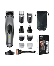 Load image into Gallery viewer, Braun Series 7 10-in-1 All-in-One Waterproof Style Grooming Kit with Charging Stand MGK7420