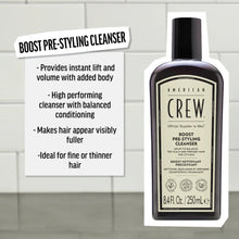 Load image into Gallery viewer, American Crew Boost Pre-Styling Shampoo 250ml