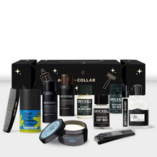 Load image into Gallery viewer, Above The Collar Men's Grooming Advent Calendar & Christmas Cracker Bundle