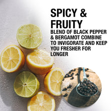 Load image into Gallery viewer, men-ü Black Pepper & Bergamot Shower Gel 100ml