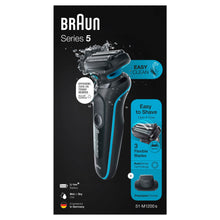 Load image into Gallery viewer, Braun Series 5 Easy Rinse Electric Shaver with Precision Trimmer Head 51-M1200s