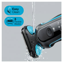 Load image into Gallery viewer, Braun Series 5 Easy Rinse Electric Shaver with Precision Trimmer Head 51-M1200s