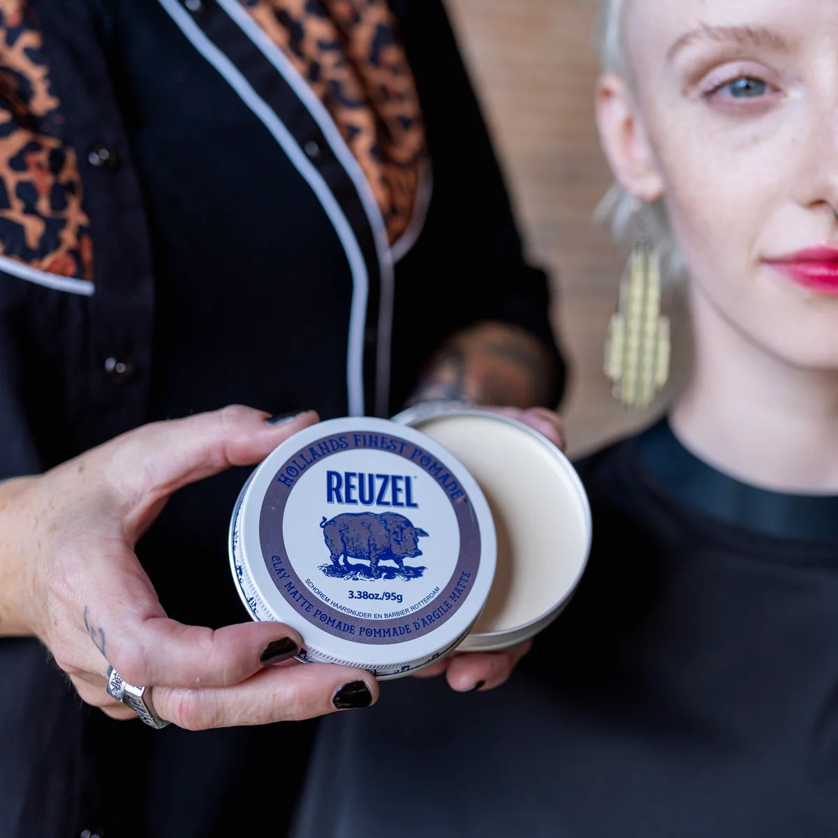 Reuzel Clay Matte Pomade - 4oz | CL Men's Store - WAX & POMADE