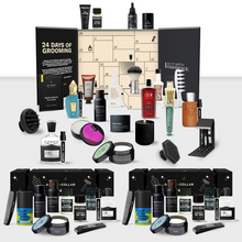 Load image into Gallery viewer, Above The Collar Men's Grooming Advent Calendar & Christmas Cracker Bundle