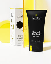 Load image into Gallery viewer, Lumin Charcoal Clay Mask Max Detox 50ml