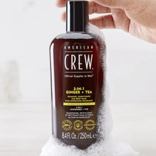 Load image into Gallery viewer, American Crew 3-in-1 Energizing Ginger + Tea 450ml