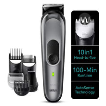 Load image into Gallery viewer, Braun Series 7 10-in-1 All-in-One Waterproof Style Grooming Kit with Charging Stand MGK7420