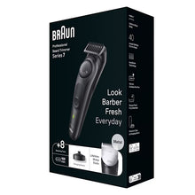 Load image into Gallery viewer, Braun Series 7 Professional Waterproof Beard Trimmer with Travel Case and Charging Stand BT7440