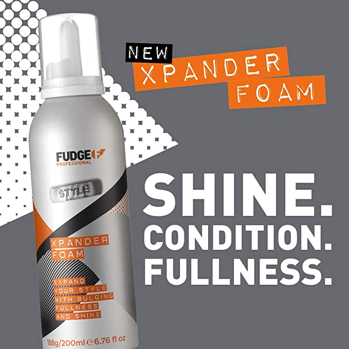Fudge Xpander Foam 200ml Haircare Products Oz Hair & Beauty Above