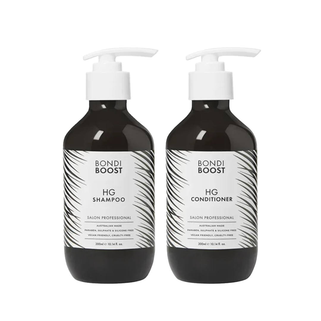 Bondi Boost Hair Growth Shampoo and Conditioner 300ml Bundle Above