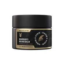 Load image into Gallery viewer, The Beard Struggle Warrior's Beard Balm Gold Collection 50g