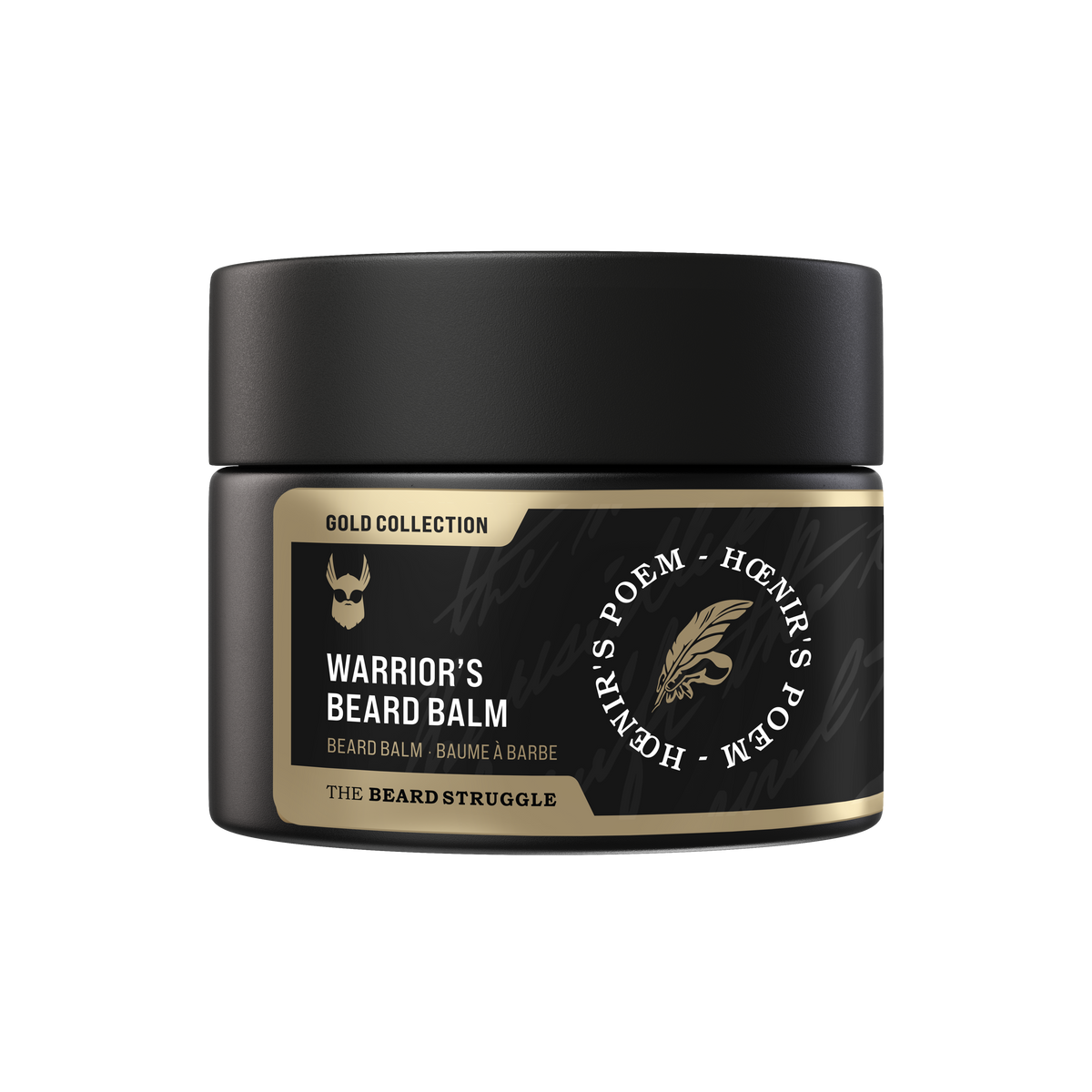 The Beard Struggle Warrior's Beard Balm Gold Collection 50g Above The