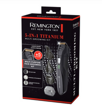 Load image into Gallery viewer, Remington 5-In-1 Titanium Multi 
Grooming Kit