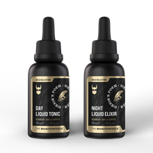 Load image into Gallery viewer, The Beard Struggle Tonic + Elixir Beard Oil Bundle Gold Collection