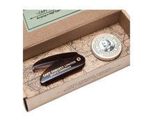 Load image into Gallery viewer, Captain Fawcett's Expedition Mo Wax & Folding Moustache Comb Set
