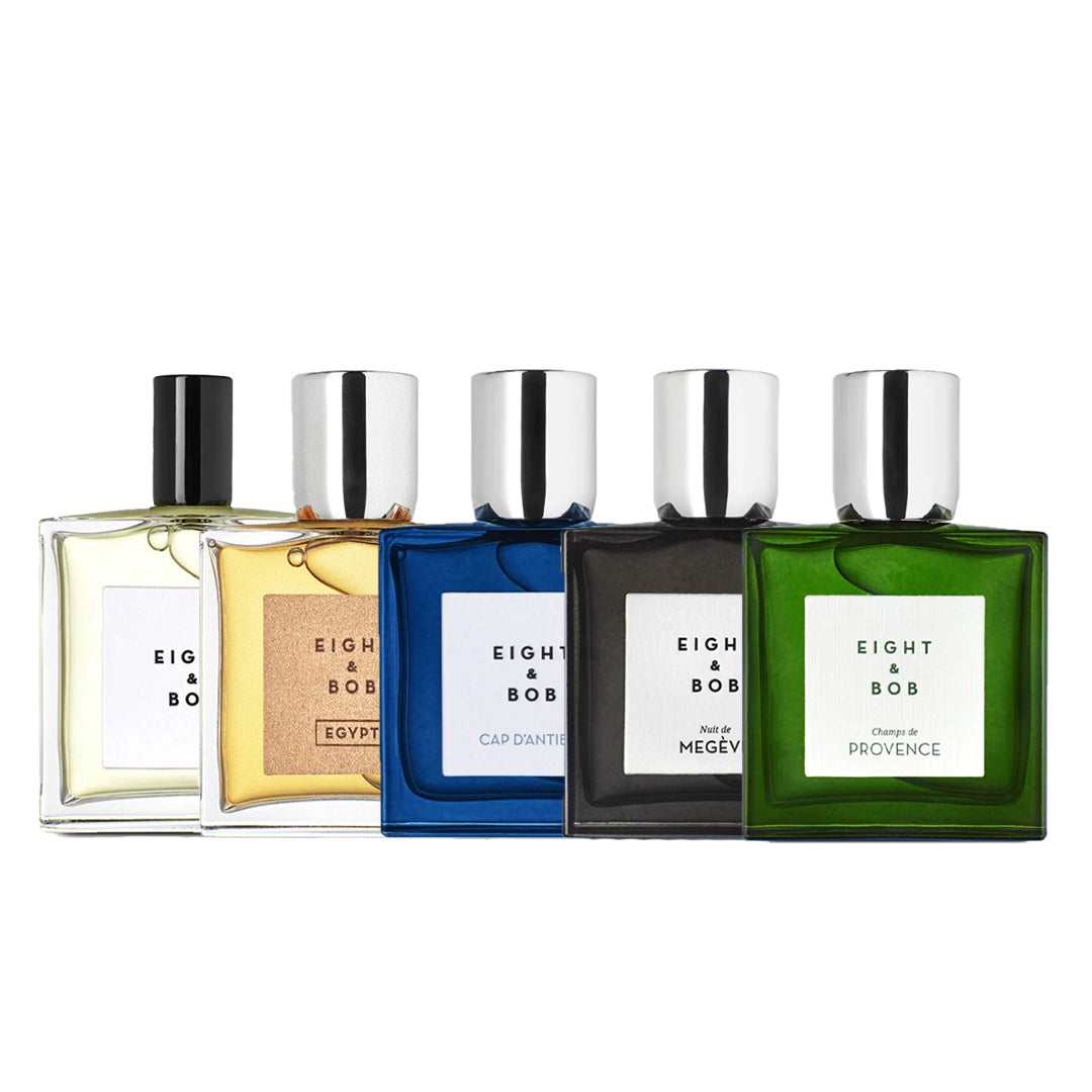 Eight & Bob Fragrance Sample Pack Above The Collar
