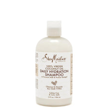Load image into Gallery viewer, Shea Moisture 100% Virgin Coconut Oil Daily Hydration Shampoo 384ml
