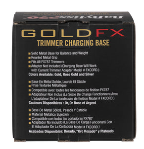 BaBylissPRO GoldFX Skeleton Lithium Hair Trimmer & Charging Base
