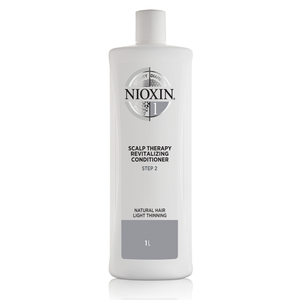 Nioxin System 1 Cleanser Shampoo and Scalp Therapy Revitalising Conditioner 1000ml Bundle