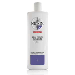 Nioxin System 6 Cleanser Shampoo and Scalp Therapy Revitaliser Conditioner 1000ml Bundle