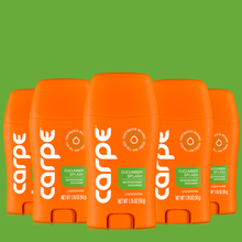 Load image into Gallery viewer, Carpe Antiperspirant Underarm Stick 50ml - 5 Pack