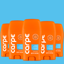 Load image into Gallery viewer, Carpe Antiperspirant Underarm Stick 50ml - 5 Pack