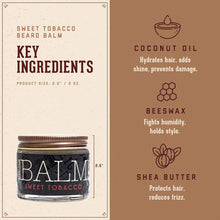 Load image into Gallery viewer, 18.21 Man Made Beard Balm Sweet Tobacco 60g