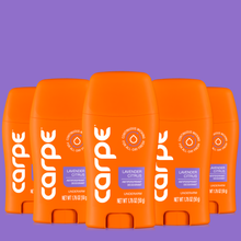 Load image into Gallery viewer, Carpe Antiperspirant Underarm Stick 50ml - 5 Pack