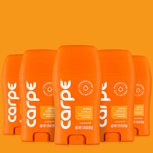 Load image into Gallery viewer, Carpe Antiperspirant Underarm Stick 50ml - 5 Pack
