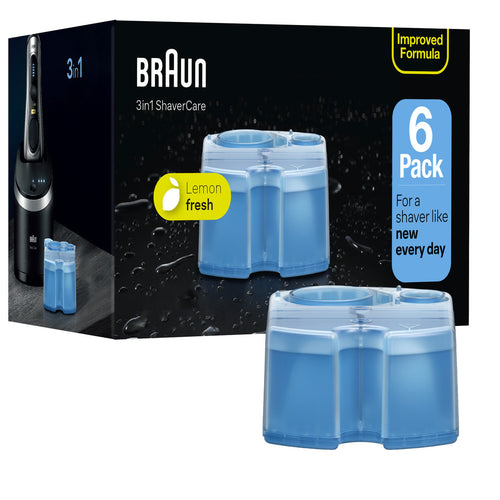 Braun Clean & Renew Refill Cartridges 6 Pack CCR5+1