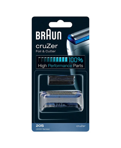 Braun Foil & Cutter Replacement Head for Cruzer 20S