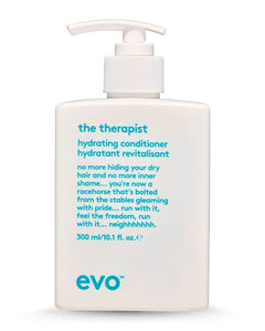 Evo The Therapist Hydrating Shampoo and Conditioner 300ml Bundle