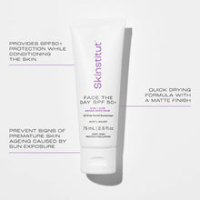 Load image into Gallery viewer, Skinstitut Face the Day SPF 50+ Facial Sunscreen 75ml