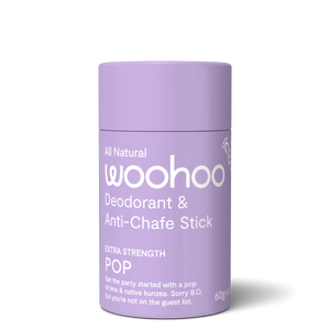 WOOHOO Deodorant & Anti-Chafe Stick Pop (Extra Strength) 60g