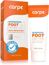 Load image into Gallery viewer, Carpe Antiperspirant Foot Lotion 40ml