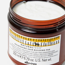 Load image into Gallery viewer, Davines Natural Tech Nourishing Hair Building Pak 250ml