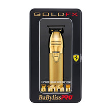 Load image into Gallery viewer, BaBylissPRO GoldFX Skeleton Lithium Hair Trimmer &amp; Charging Base