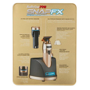 BabylissPro SnapFX Trimmer Gold