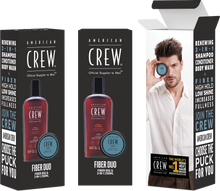 Load image into Gallery viewer, American Crew Fiber 3 In 1 Gift Set Duo Pack