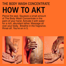 Load image into Gallery viewer, AKT The Body Wash Concentrate SC.01 Orange Grove 100ml