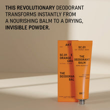 Load image into Gallery viewer, AKT The Deodorant Balm SC.01 Orange Grove 50ml