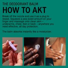 Load image into Gallery viewer, AKT The Deodorant Balm SC.04 Halcyon Summers 10ml Travel