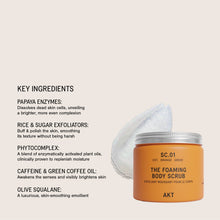 Load image into Gallery viewer, AKT The Foaming Body Scrub SC.01 Orange Grove 250ml