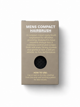 Load image into Gallery viewer, Above the Collar Mens Compact Brush - Brown