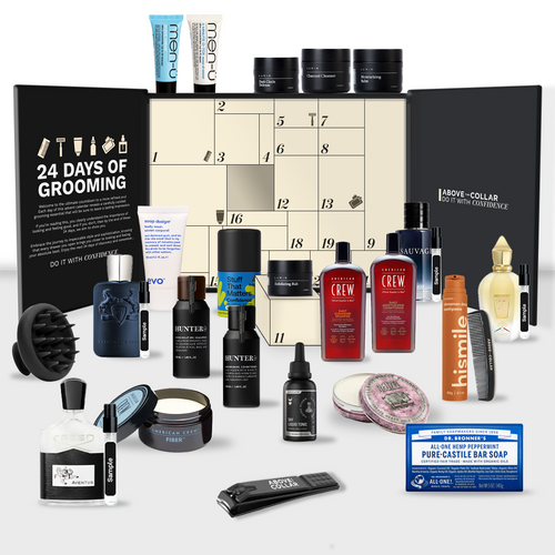 Above The Collar Men's Grooming Advent Calendar Gift - Presale