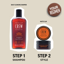 Load image into Gallery viewer, American Crew Matte Clay &amp; Daily Shampoo With Bonus Socks Pack