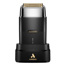Load image into Gallery viewer, Andis ProFoil Plus II Titanium Foil Shaver Cordless Black Chrome