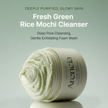 Load image into Gallery viewer, Arencia Fresh Green Rice Mochi Cleanser 120g