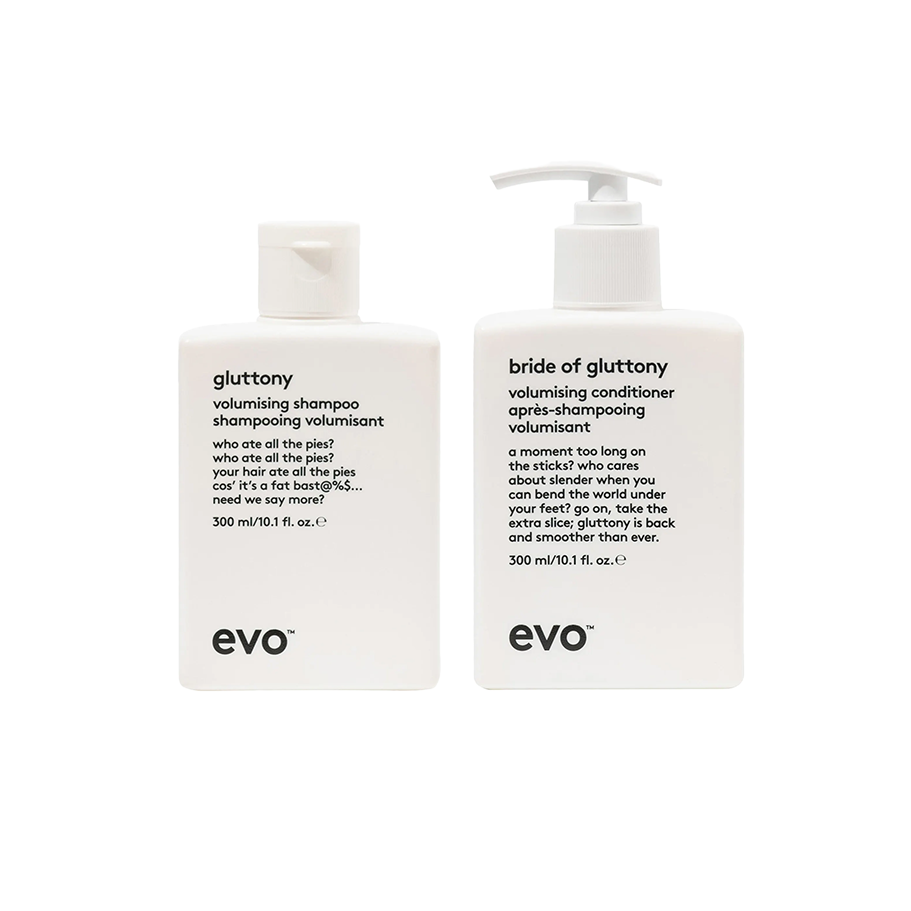 Evo Bride of Gluttony Volume Shampoo and Conditioner 300ml Bundle