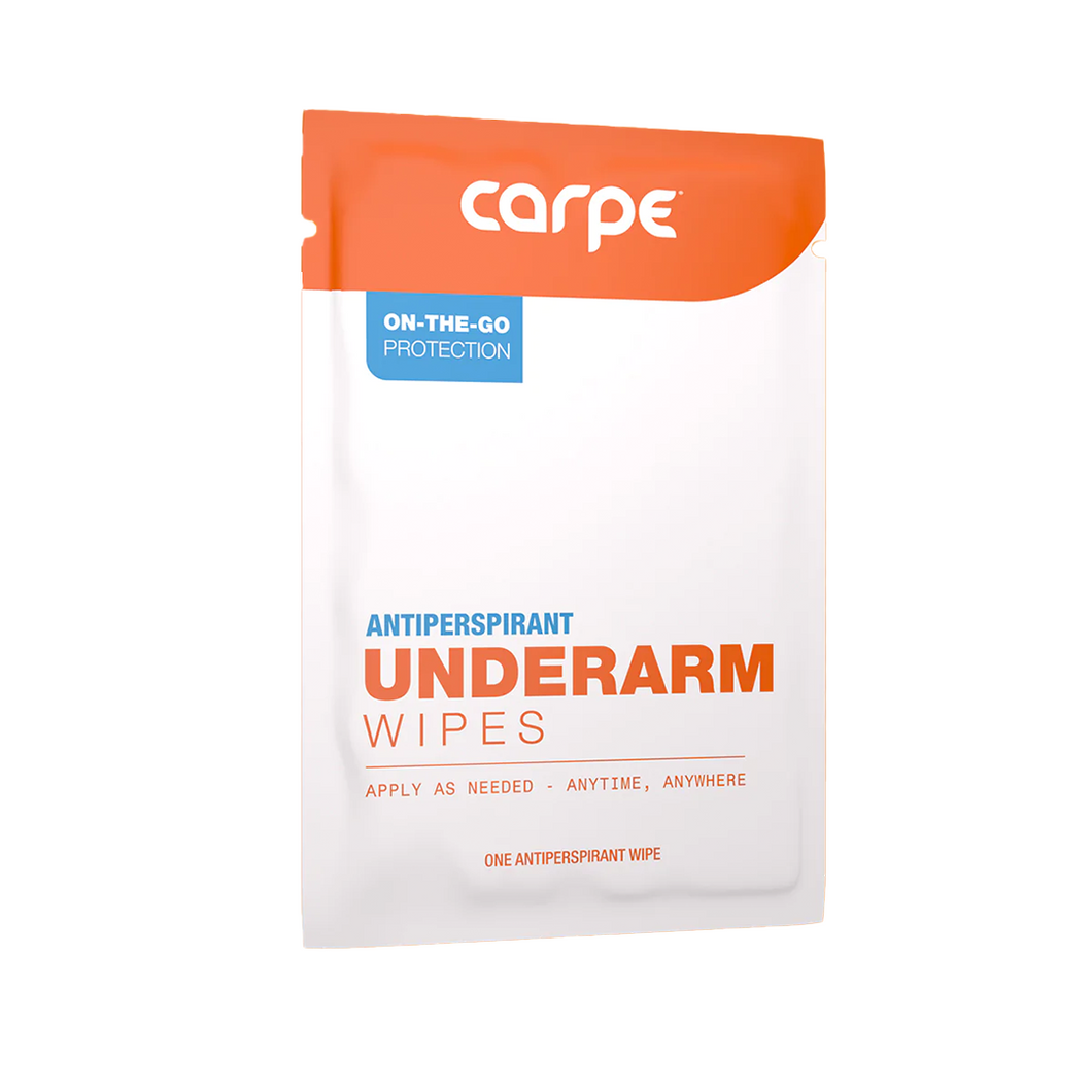 Carpe Underarm Wipes - 15 Pack